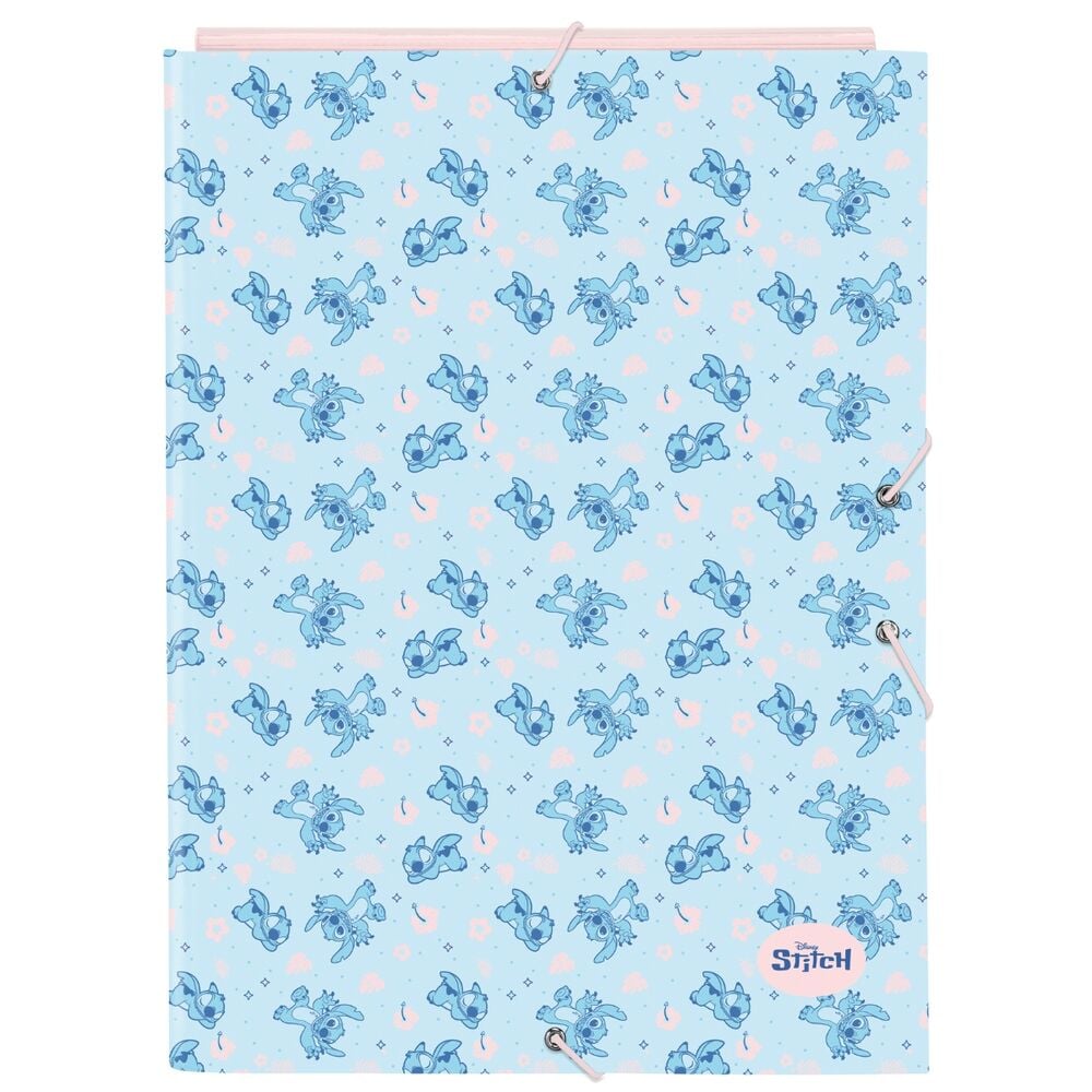 Carpeta A4 solapas Ohana Stitch Disney SAFTA