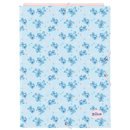 Carpeta A4 solapas Ohana Stitch Disney SAFTA