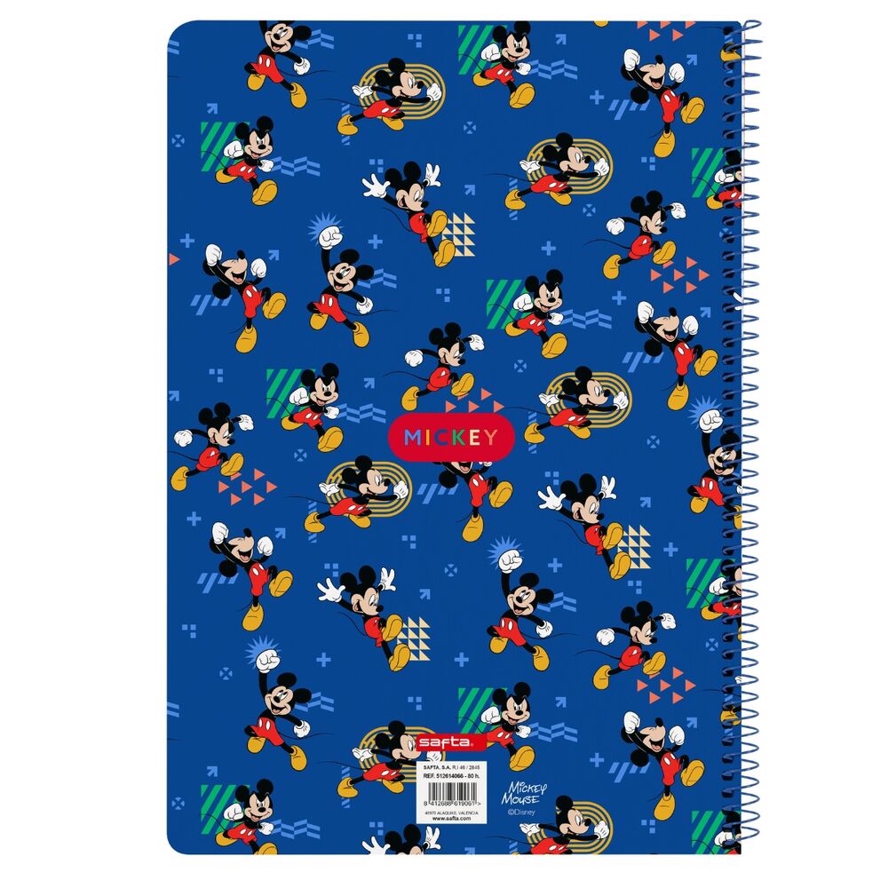Cuaderno A4 Today Mickey Disney SAFTA