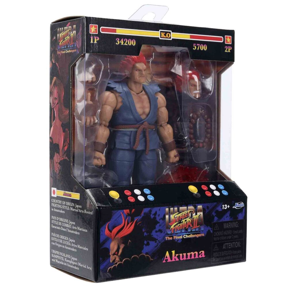 Figura Akuma Street Fighter II 17cm JADA TOYS