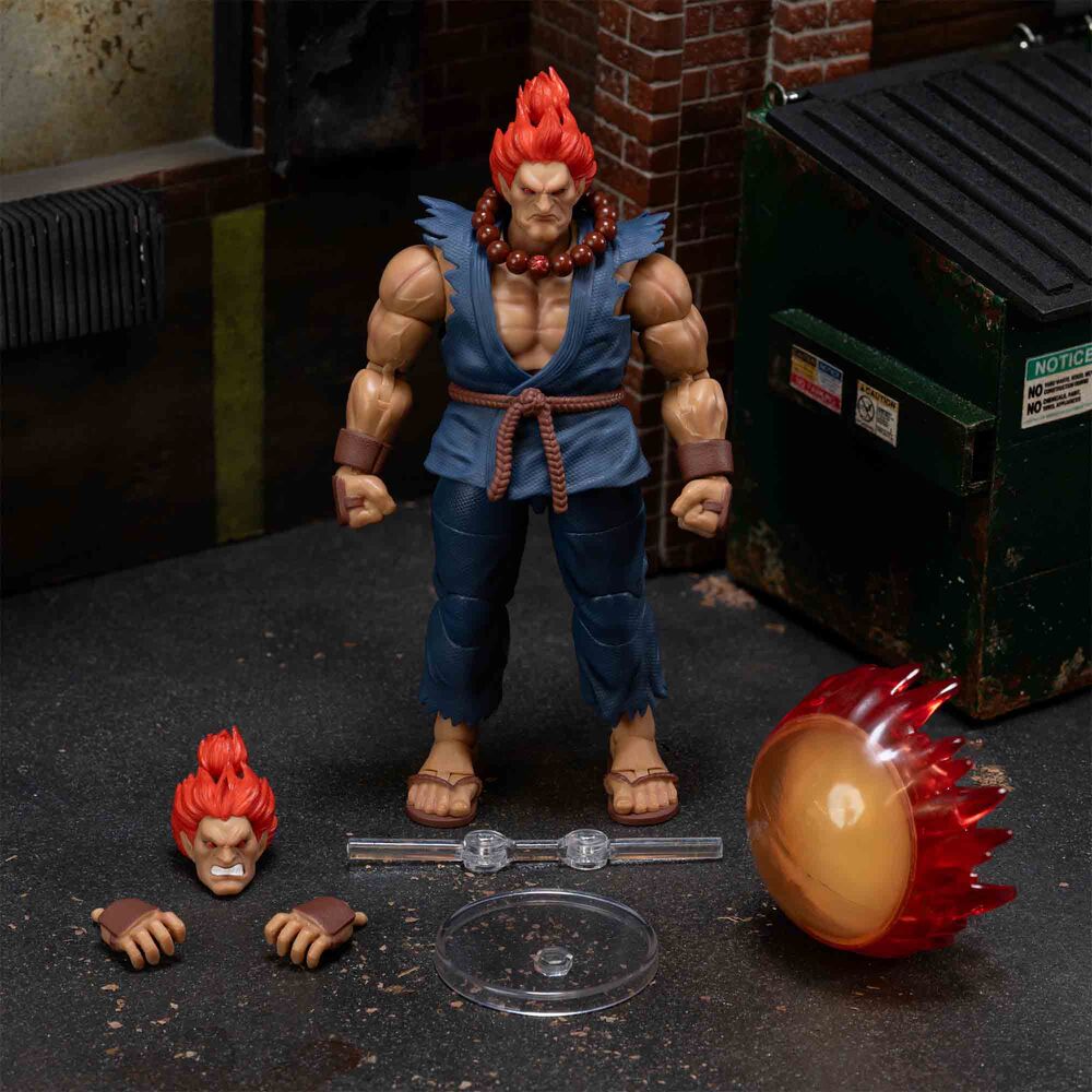 Figura Akuma Street Fighter II 17cm JADA TOYS