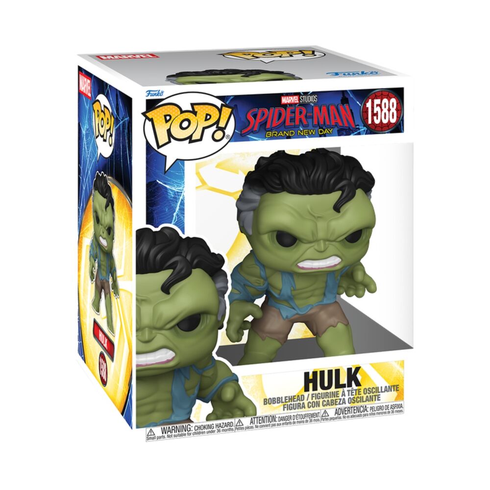 Figura POP Super Marvel Spiderman Brand New Day Hulk FUNKO