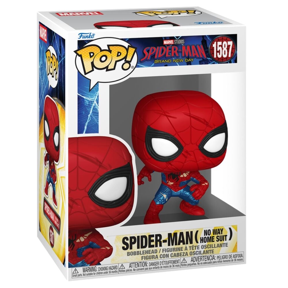Figura POP Marvel Spiderman Brand New Day Spider-Man No Way Home Suit FUNKO