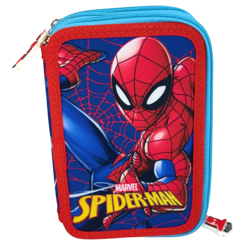 Plumier Web Marvel Spiderman triple MANENTI