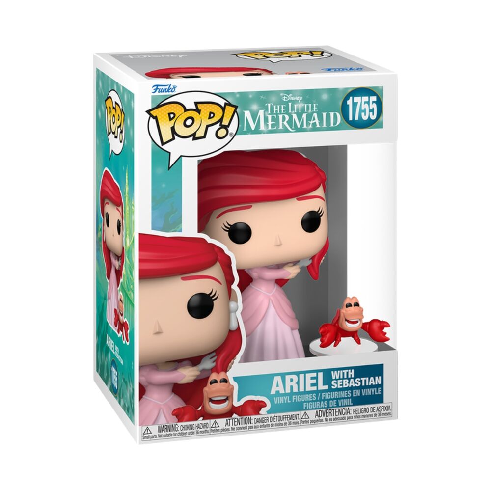 Figura POP Disney Buddy Ariel with Sebastian FUNKO