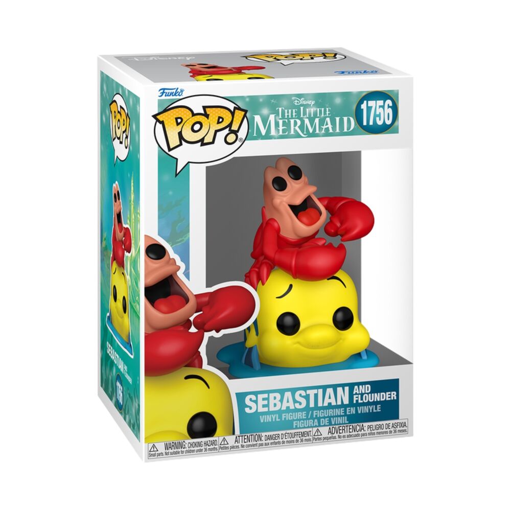 Figura POP Disney Sebastian and Flounder FUNKO