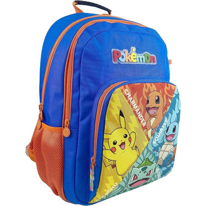Mochila Starters Pokemon 43cm adaptable CYP BRANDS