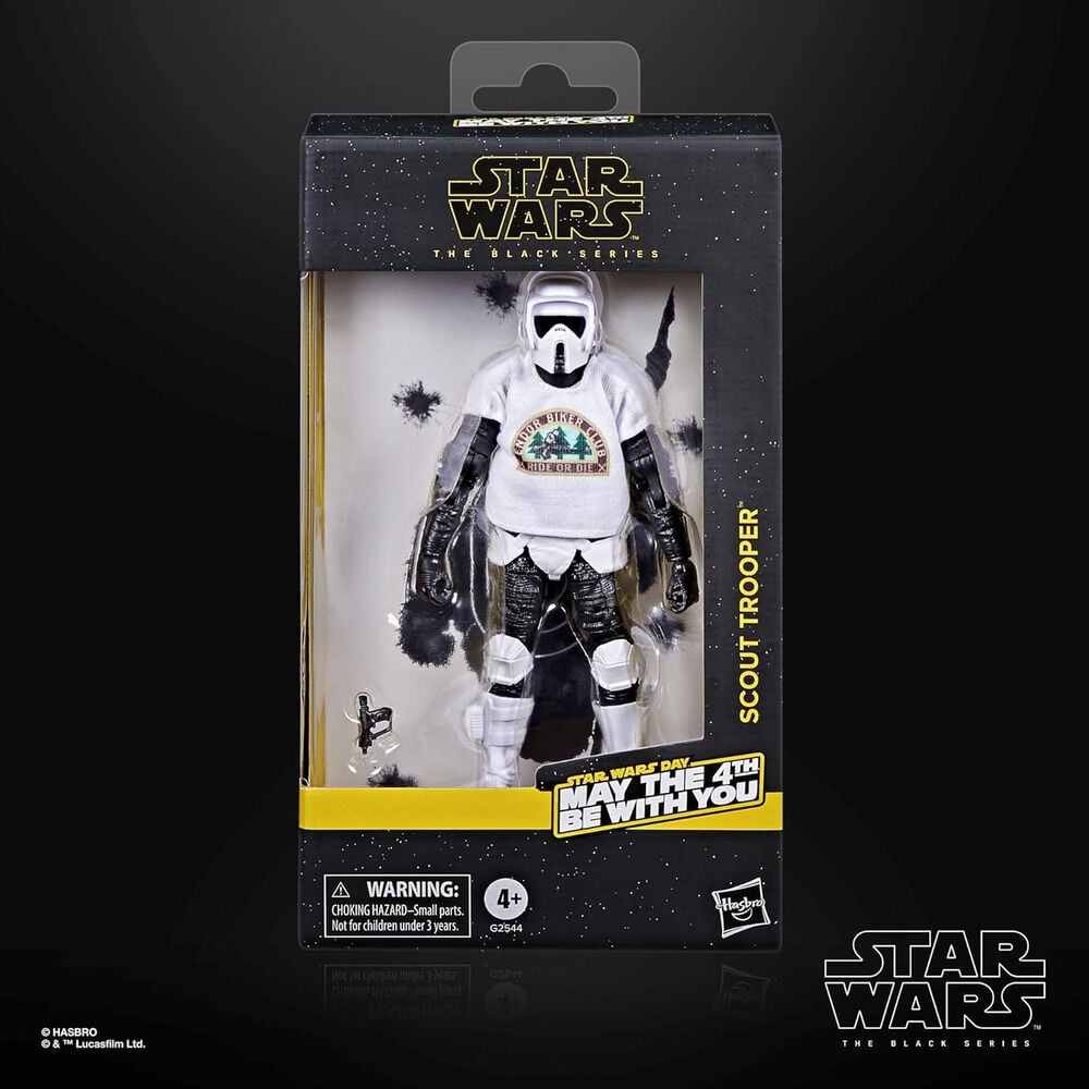 Figura  Scout Trooper May The 4th Be With You Star Wars 15cm HASBRO
