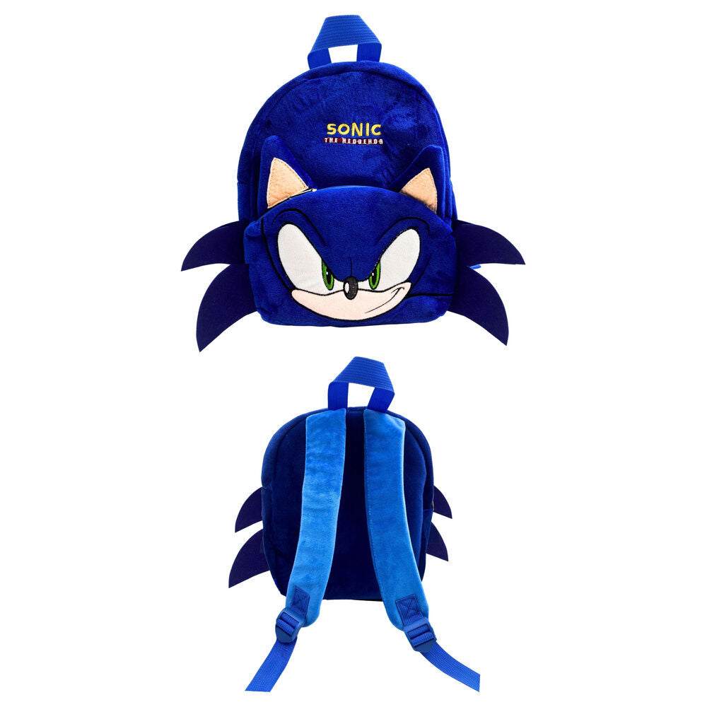 Mochila Peluche Sonic the Hedgehog 30cm MANENTI