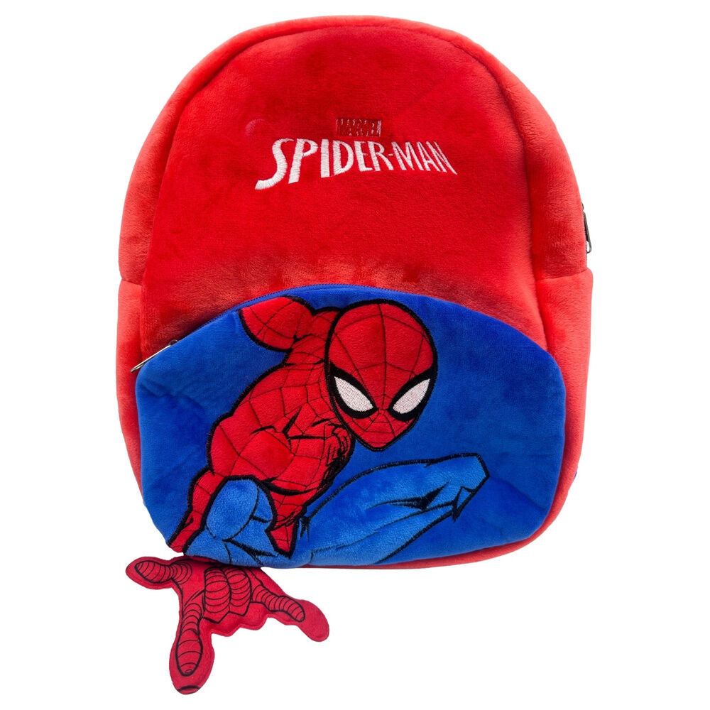 Mochila Peluche Spiderman Marvel 30cm MANENTI