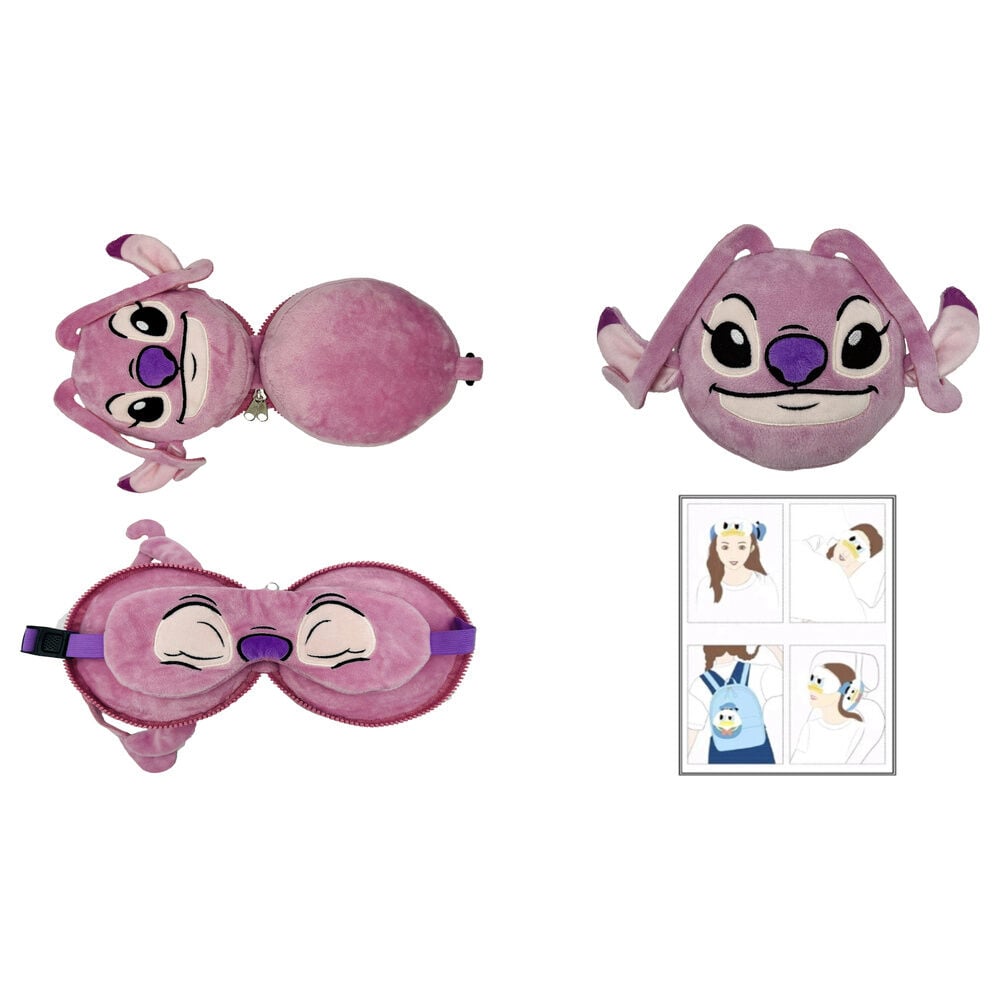 Cojin viaje antifaz Stitch Disney DISNEY