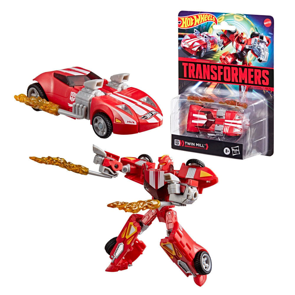 Figura Twin Mill Hot Wheels Transformers 12.5cm HASBRO
