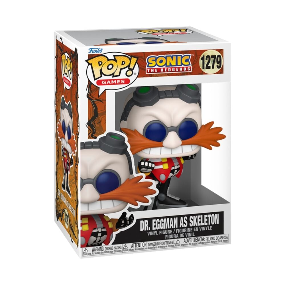 Figura POP Sonic The Hedgehog Dr. Eggman as Skeleton FUNKO