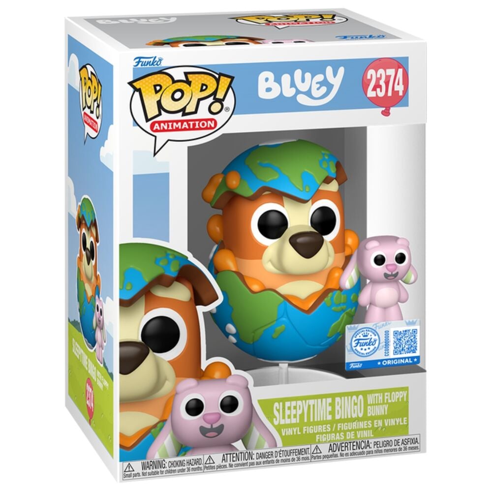 Figura POP Bluey Bingo with Floppy FUNKO