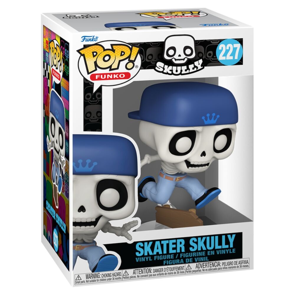 Figura POP Skully Skater Skully FUNKO