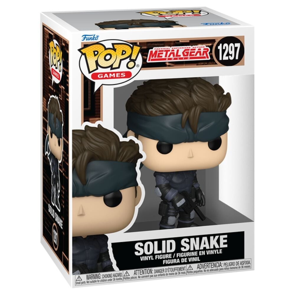 Figura POP Metal Gear Solid - Solid Snake FUNKO