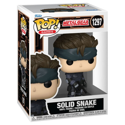 Figura POP Metal Gear Solid - Solid Snake FUNKO