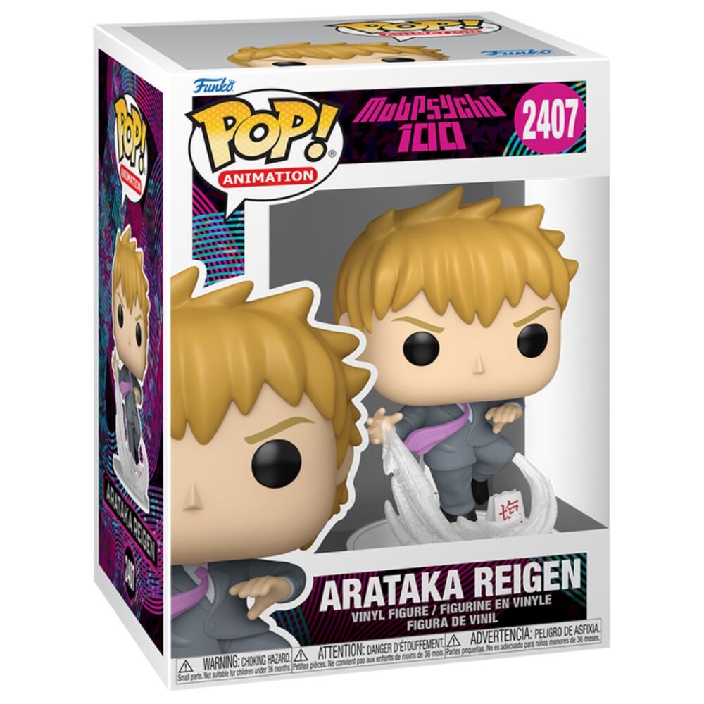 Figura POP Mob Psycho 100 Arataka Reigen FUNKO