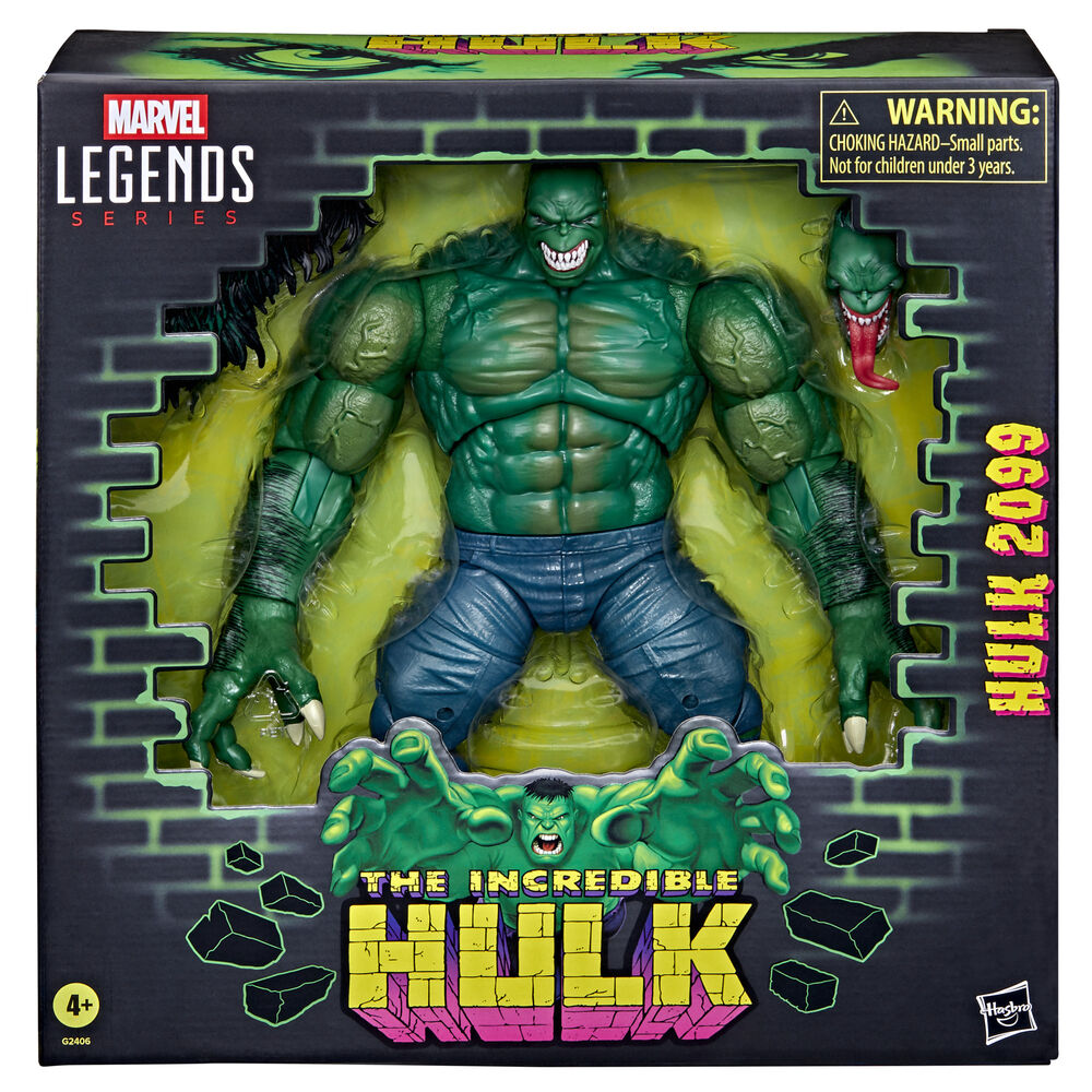Figura Hulk 2099 - El Increible Hulk Marvel Legends Series 15cm HASBRO