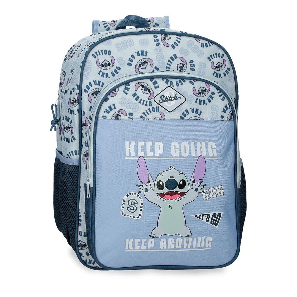 Mochila Keep Going Stitch Disney 40cm adaptable JOUMMA BAGS