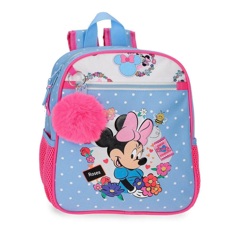 Mochila Flowers Minnie Disney 28cm adaptable JOUMMA BAGS