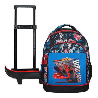 Trolley compact Wall Crawler Spiderman Marvel extraible 43cm JOUMMA BAGS