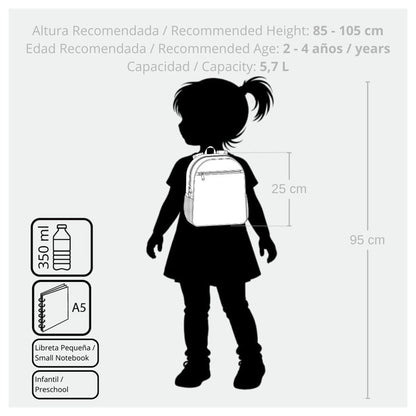 Mochila Beach & Love Stitch Disney 25cm adaptable JOUMMA BAGS