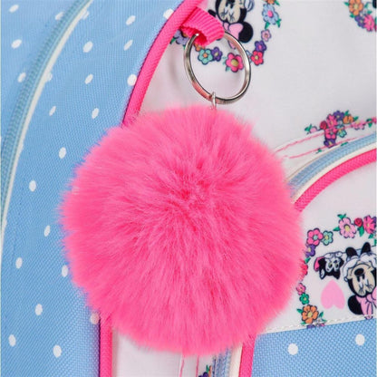 Mochila Flowers Minnie Disney 28cm adaptable JOUMMA BAGS