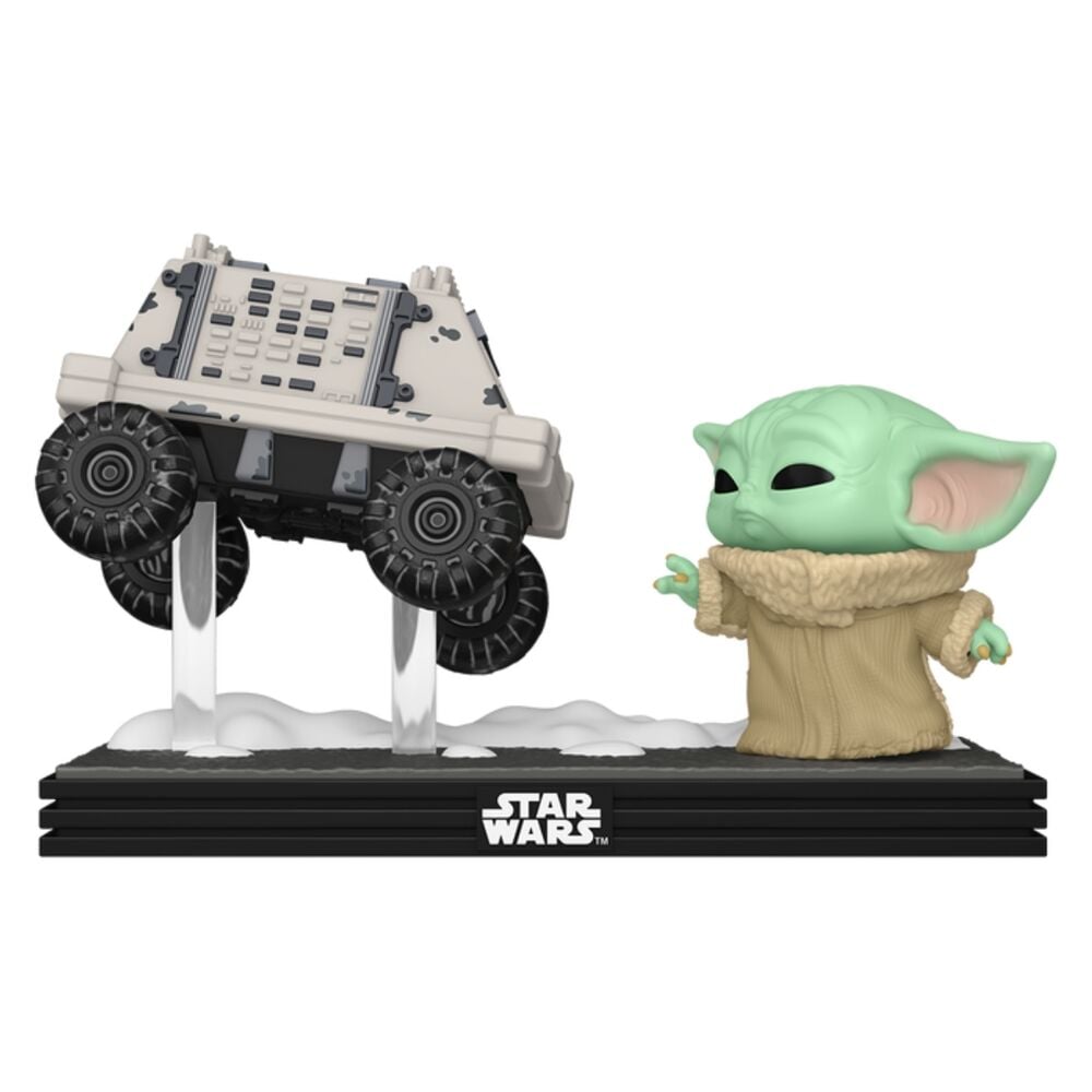 Figura POP Moments Star Wars: The Mandalorian & Grogu - Grogu with Polar Mouse Droid FUNKO