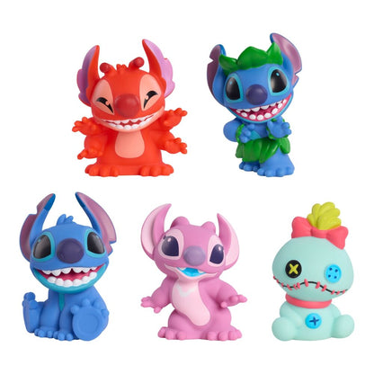 Set 5 figuras baño Stitch Disney JUST PLAY