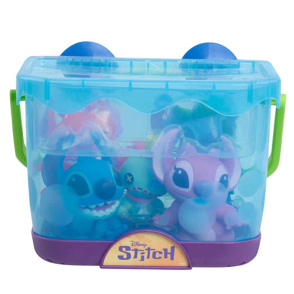 Set 5 figuras baño Stitch Disney JUST PLAY