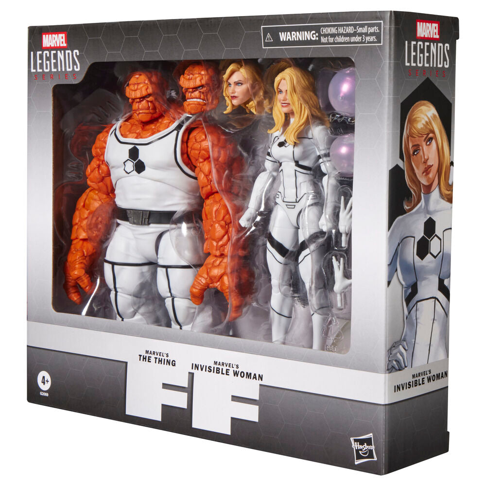 Figura The Thing - Invisble Woman Marvel Legends Series 15cm HASBRO