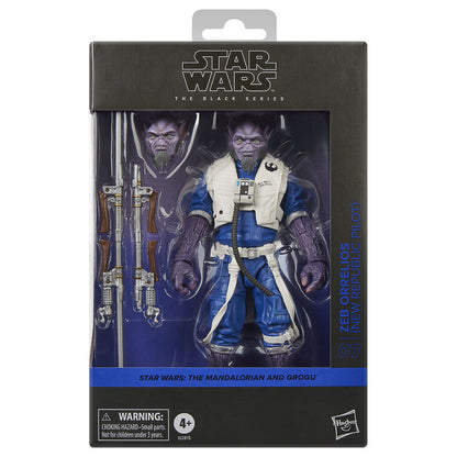 Figura Zeb Orrelios New Republic Pilot Star Wars The Mandalorian & Grogu 15cm HASBRO