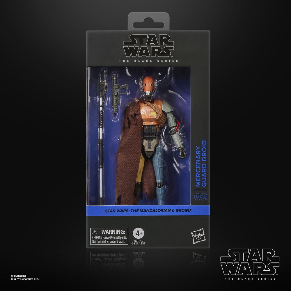 Figura Mercenary Guard Droid Star Wars The Mandalorian & Grogu 15cm HASBRO