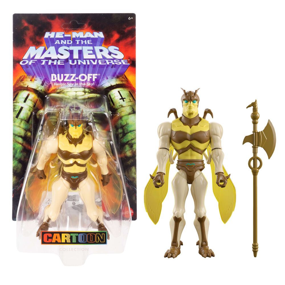 Figura Buzz Off Cartoon Collection Master of the Universe Origins 14cm MATTEL