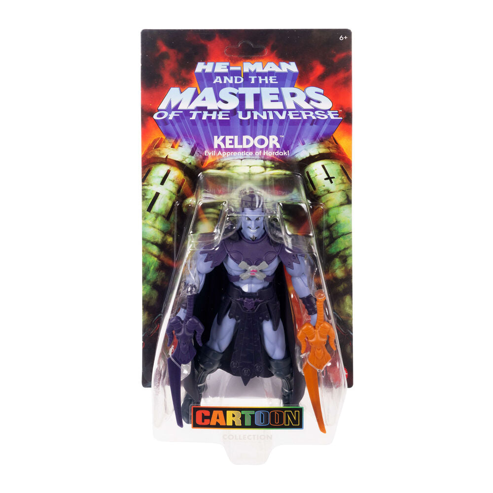 Figura Keldor Cartoon Collection Master of the Universe Origins 14cm MATTEL
