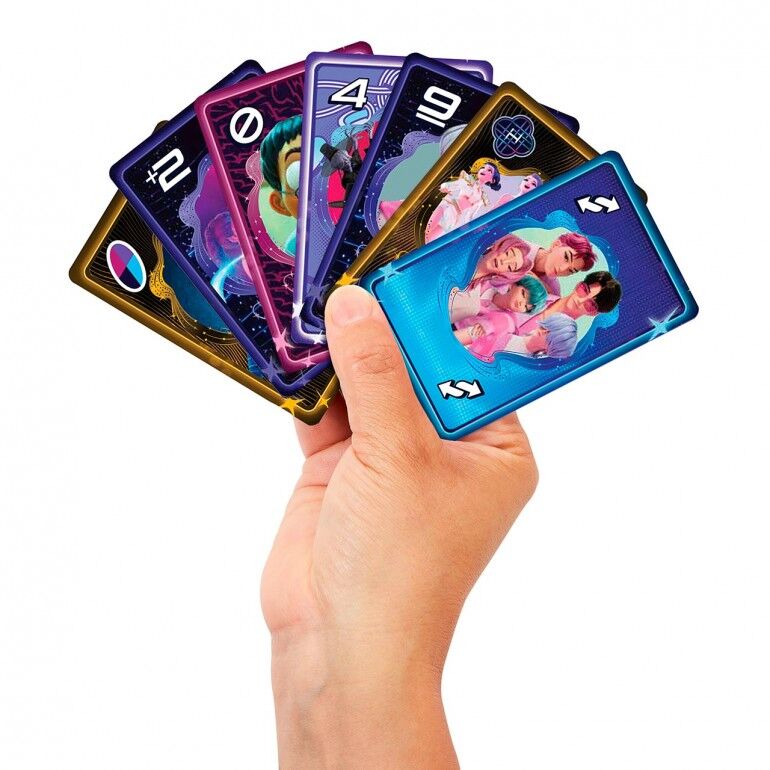 Juego cartas UNO KPop Demon Hunters MATTEL