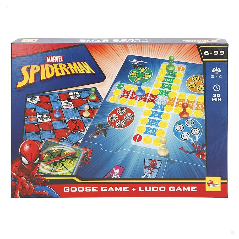 Juego Parchis & Oca Spiderman Marvel MARVEL