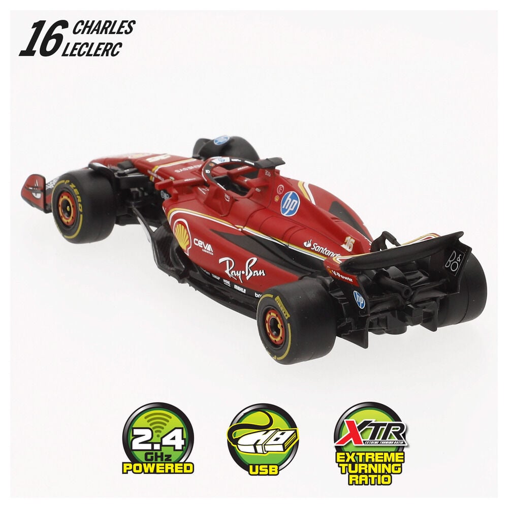 Coche Ferrari SF-24 radio control MAISTO