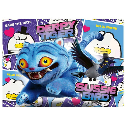 Puzzle KPop Demon Hunters 4x100pzs RAVENSBURGER