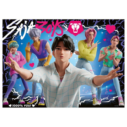 Puzzle KPop Demon Hunters 4x100pzs RAVENSBURGER