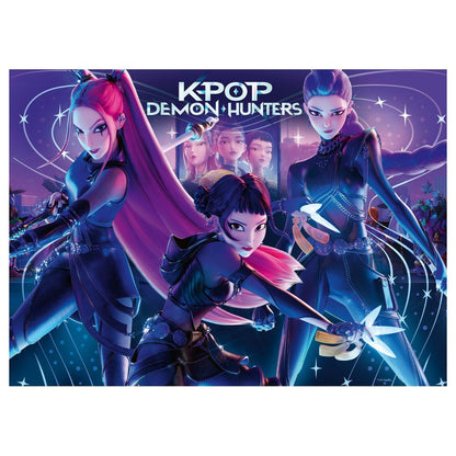 Puzzle KPop Demon Hunters 4x100pzs RAVENSBURGER