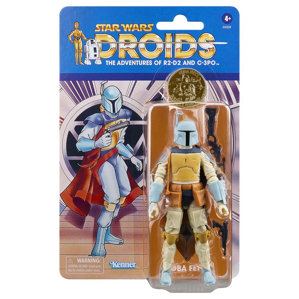 Figura Boba Fett Droids The Adventures Of R2-D2 And C-3PO Star Wars 15cm HASBRO