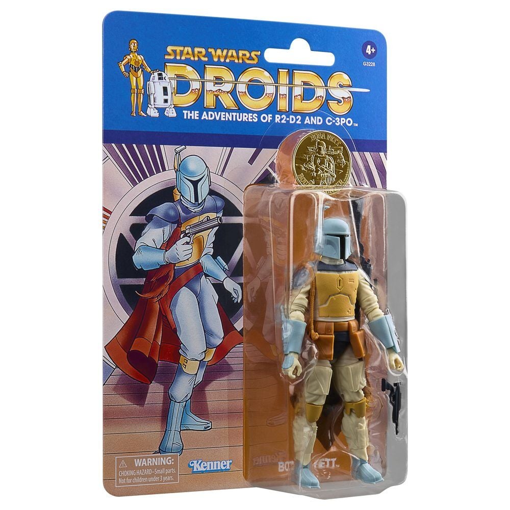 Figura Boba Fett Droids The Adventures Of R2-D2 And C-3PO Star Wars 15cm HASBRO