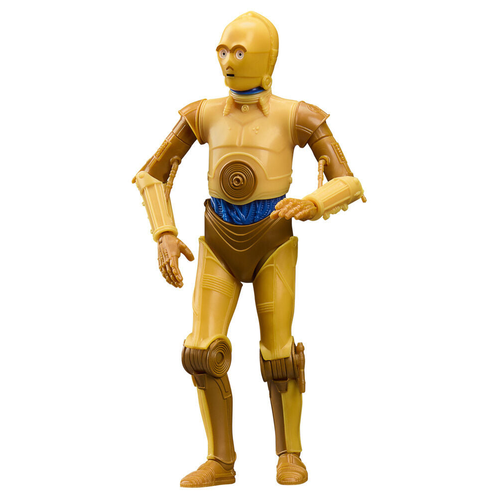 Figura C-3PO Droids The Adventures Of R2-D2 And C-3PO Star Wars 15cm HASBRO