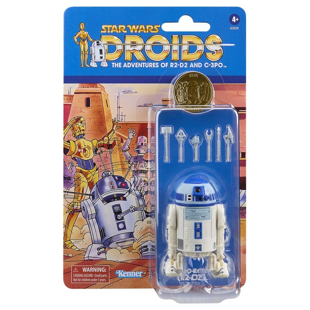 Figura R2-D2 Droids The Adventures Of R2-D2 And C-3PO Star Wars 15cm HASBRO