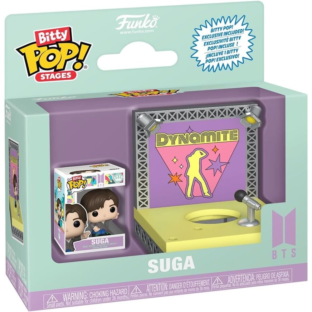 Figura Bitty Stages BTS - Dynamite - Suga FUNKO