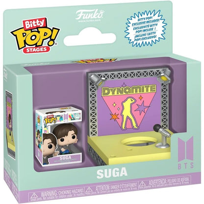 Figura Bitty Stages BTS - Dynamite - Suga FUNKO