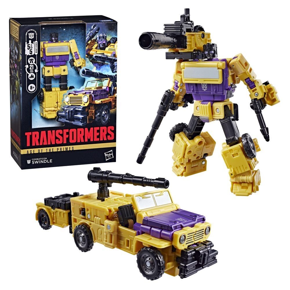 Figura Combaticon Swindle Age Of The Primes Transformers 16.5cm HASBRO