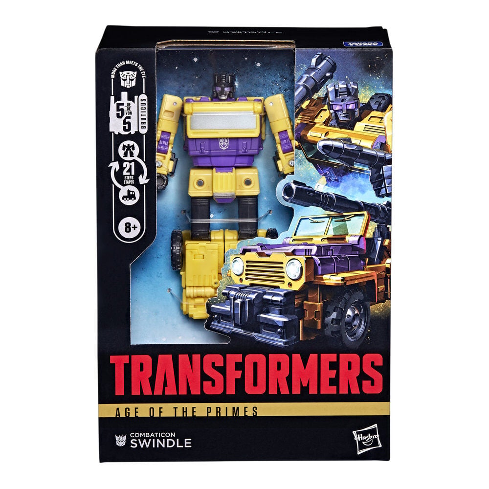 Figura Combaticon Swindle Age Of The Primes Transformers 16.5cm HASBRO